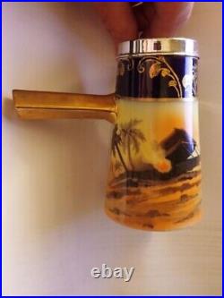 NORITAKE JAPAN CHINA TEA SET CAMELS PALMS DESERT SCENE c1930s EXCELLENT CONDn