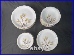 NORITAKE JAPAN WHEATON 40 PC Dinnerware Set DINNER SALAD DESSERT