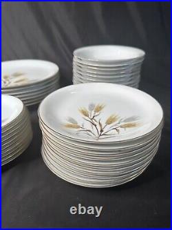 NORITAKE JAPAN WHEATON 40 PC Dinnerware Set DINNER SALAD DESSERT