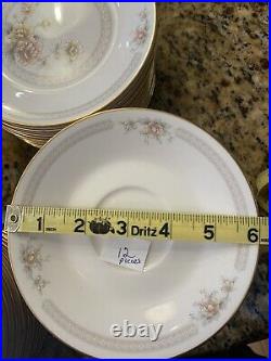 NORITAKE Japan China CERVANTES 7261pattern 69 Piece Set