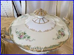 NORITAKE -Japan -LARUE -Dinnerware Set- 7 Pieces -8 Place Setting +Serving Pc