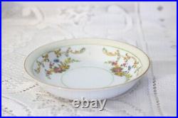 NORITAKE M MORIMURA JAPAN N2170 Pink Blue Floral 24 Pcs 6 Pc Plc Set Serv for 4