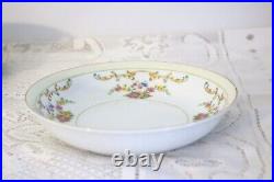 NORITAKE M MORIMURA JAPAN N2170 Pink Blue Floral 24 Pcs 6 Pc Plc Set Serv for 4