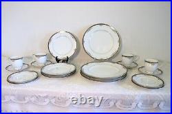 NORITAKE ONTARIO 3763 JAPAN 20 Piece Set 5 Piece Place Setting Service for 4