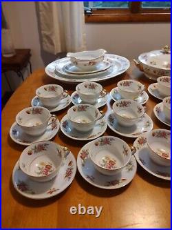 NORITAKE PHYLLIS 6 PIECES for 12 Plus Many Serving Pieces 78 piece china set