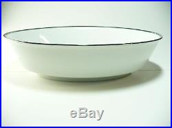 Noritake Pilgrim 6981 White Platinum Trim Small Plate 6 1/4" Diameter 
