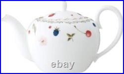 NORITAKE PORTSHORE / PORT SHORE 4613 Tea Service For 6 Guests In Bone China NEW