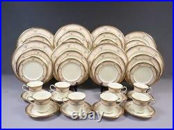 NORITAKE Pacific Majesty DINNER SET Plates Coffee Cup Tea Bread Salad 9771 Gold