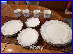 NORITAKE Rothschild 7293 Ivory China 20 Piece Set