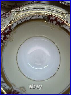 NORITAKE Rubigold 89501 8 Eight PIECE PLACE SETTINGS & Serving Pcs 70 Pcs MNT