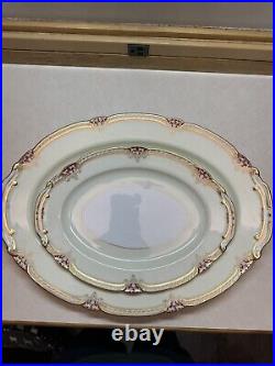NORITAKE Rubigold 89501 8 Eight PIECE PLACE SETTINGS & Serving Pcs 70 Pcs MNT