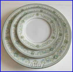 NORITAKE SPRING MEADOW FINE BONE CHINA TEA & DINNER SET for 6GREENIMMACULATE