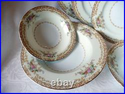 NORITAKE-TUSCANA # 3035-Japan-c. 1948-1952 -Vintage Noritake 7 Pc. Place setting