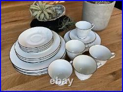 NORITAKE VIRTUE LOT OF 4 PLACE SETTINGS Plus 4 Extra Pieces