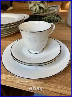 NORITAKE VIRTUE LOT OF 4 PLACE SETTINGS Plus 4 Extra Pieces