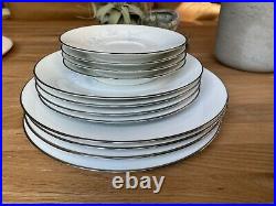 NORITAKE VIRTUE LOT OF 4 PLACE SETTINGS Plus 4 Extra Pieces