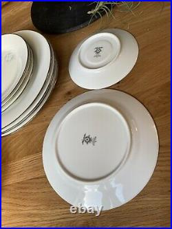 NORITAKE VIRTUE LOT OF 4 PLACE SETTINGS Plus 4 Extra Pieces