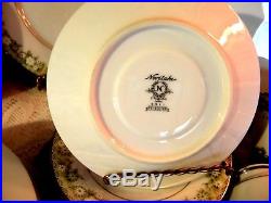 NORITAKE Vtg China Set 43 Piece PRINCETON 6911 Pattern Service for 8 EUC Gift