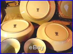 NORITAKE Vtg China Set 43 Piece PRINCETON 6911 Pattern Service for 8 EUC Gift