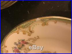 NORITAKE WINTON CHINA VINTAGE 1930S 12-PLACE SETTING (NEARLY) WithSERVING PIECES