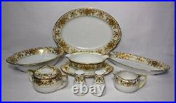 NORITAKE china 175/16034 CHRISTMAS BALL pattern 65-piece SET SERVICE for 12