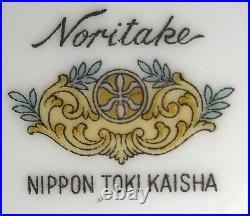 NORITAKE china 1802 Nippon Toki Kaisha 32pc Dessert Set cup/salad/bread/fruit