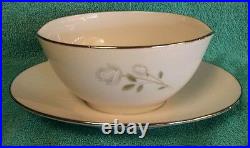 NORITAKE china ALTADENA 6437 pattern 48pc Set/Lot cup/salad/bread/creamer/gravy