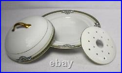 NORITAKE china ANAMOSA 10-piece Hostess SERVING PIECE Set