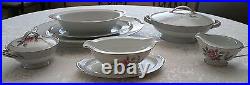 NORITAKE china ARLINGTON 5221 pattern 9-pc HOSTESS SERVING Set