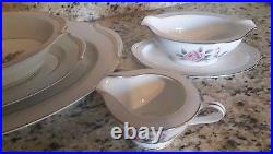 NORITAKE china ARLINGTON 5221 pattern 9-pc HOSTESS SERVING Set