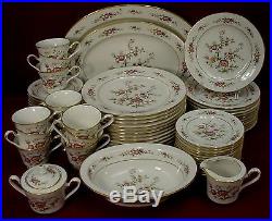 NORITAKE china ASIAN SONG 7151 pattern 66-piece SET SERVICE for 12 incl. SERVING