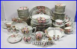 NORITAKE china AZALEA 19322 pattern 121-piece SET SERVICE for 12 with 21 Serving