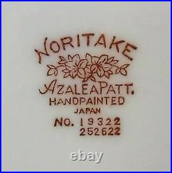 NORITAKE china AZALEA 19322 pattern 73-piece SET SERVICE for 12