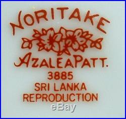 NORITAKE china Azalea #3885 84-piece SET SERVICE for Sixteen (16) Sri Lanka