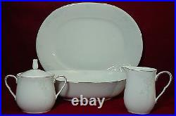 NORITAKE china BAMBURY 3369 pattern 5-pc HOSTESS SERVING Set