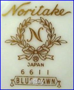NORITAKE china BLUE DAWN 6611 pattern 86-piece SET SERVICE