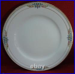 NORITAKE china BRIARHURST 65571 pattern Luncheon Plate Set of Eight 8 8-5/8