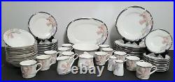 NORITAKE china CAFE DU SOIR pattern 66 piece SET PLUS MORE! MUST SEE