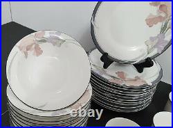 NORITAKE china CAFE DU SOIR pattern 66 piece SET PLUS MORE! MUST SEE