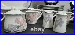 NORITAKE china CAFE DU SOIR pattern 66 piece SET PLUS MORE! MUST SEE