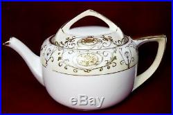 NORITAKE china CHRISTMAS BALL 16034 175 23-piece TEA SET Teapot 6 C/S Breads +