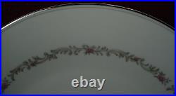 NORITAKE china CORONA 6502 27-piece SET 9 Dinner, 9 Salad & 9 Bread Plates