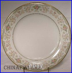 NORITAKE china CROYDON 5908 pattern 61pc Set cup/dinner/salad/bread/fruit/saucer