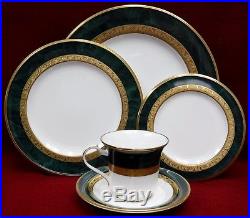 NORITAKE china FITZGERALD 4712 pattern 5 Pc Place Setting dinner/salad/bread/cup