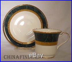 NORITAKE china FITZGERALD 4712 pattern 5 Pc Place Setting dinner/salad/bread/cup