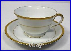 NORITAKE china GOLDCROFT (No #) pattern 56-piece SET SERVICE for 8 + Fruit Soup