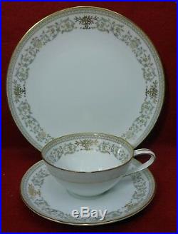 NORITAKE china GRACELYN 5856 28-piece Tea or Dessert Set -Teapot cr su cs sp