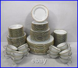 NORITAKE china GUILFORD 5291 pattern 93-piece SET SERVICE for 12 +/