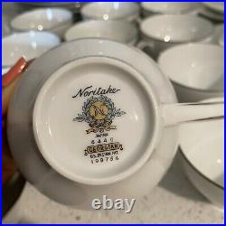 NORITAKE china Georgian 6440 pattern 55 pieces