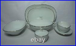 NORITAKE china Georgian 6440 pattern 8-piece HOSTESS Serving Piece SET